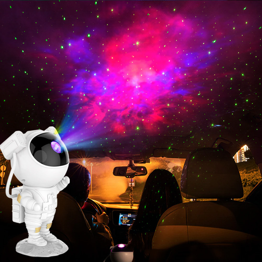 Astronaut Projector Galaxy Starry Sky Night Light Ocean Star LED Lamp Remote - Genzie